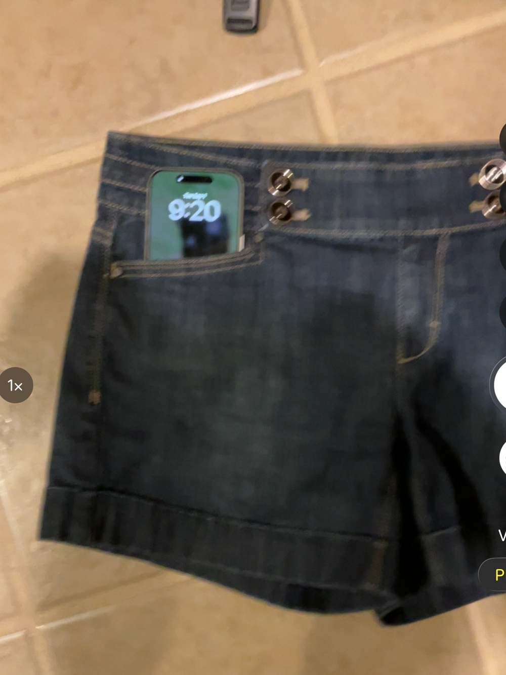 White House Black Market Jean Shorts - Picture 9 of 9